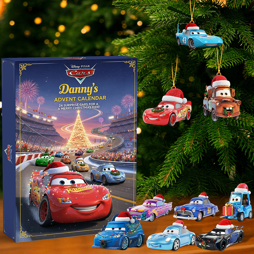"Surprise Your Loved Ones This Christmas!" - Christmas Advent Calendar Custom Acrylic Blind Box - Personalized Gifts For Kids and Car Enthusiasts Advent Calendar PopCulturePrints