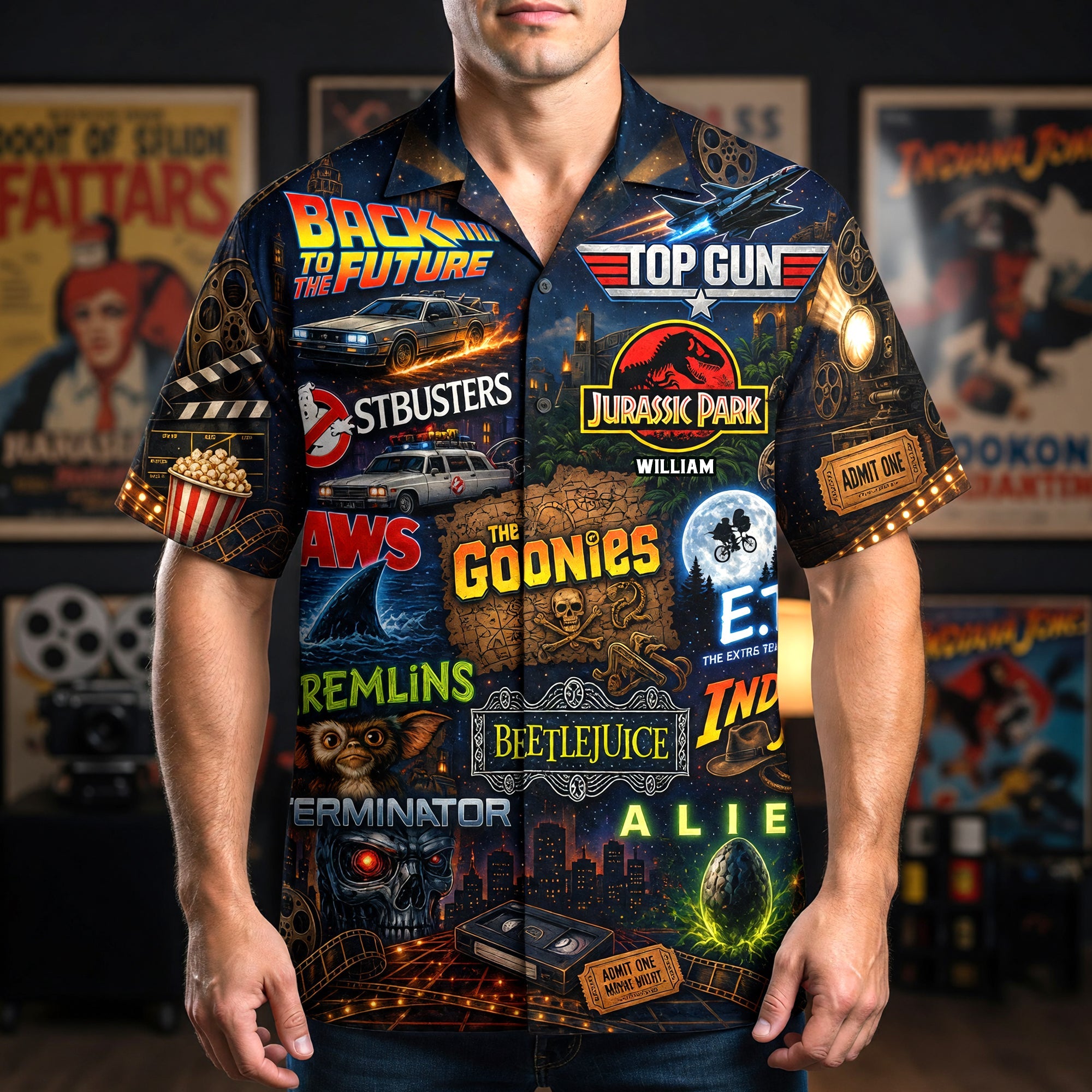 Forever 90s Hawaiian Shirt - A Blast from the Past for Retro Lovers