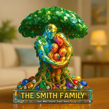 Load image into Gallery viewer, “Together We Grow” - Family Tree Plaque - Personalized Gift for Family Members Shaped Plaques PopCulturePrints
