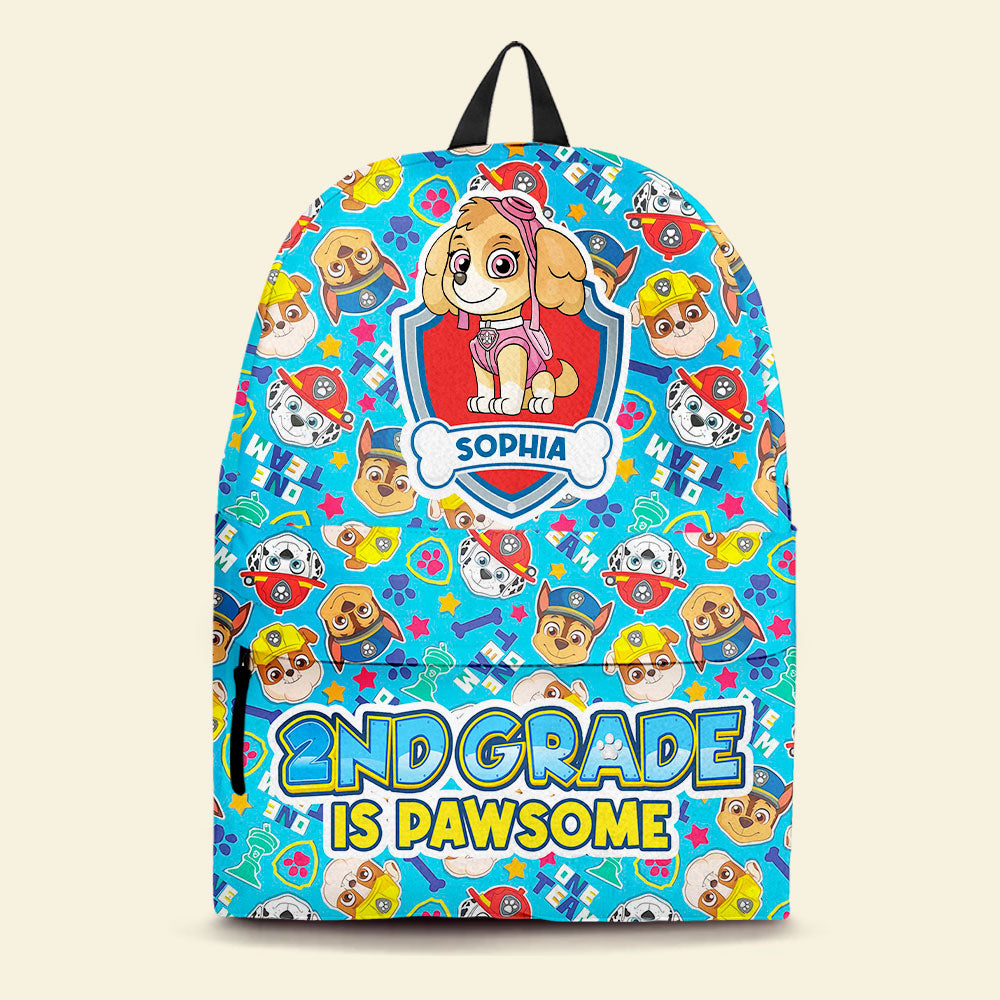 “Start School with Style!” - Cute Back To School Backpack - Personalized Gifts For Kids Backpack PopCulturePrints