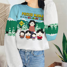 Load image into Gallery viewer, Proud Mom of a Few Dumbass Kids - Personalized 3D Shirt for Mother&#39;s Day AOP Products PopCulturePrints
