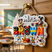 Load image into Gallery viewer, Cute Alphabet Welcome Classroom Sign - Personalized Gift for Teachers
