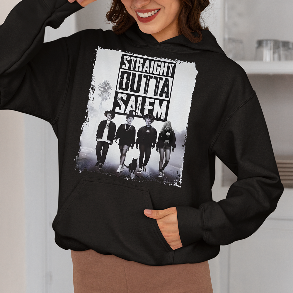 Straight Outta Salem Witchy Graphic T-Shirt