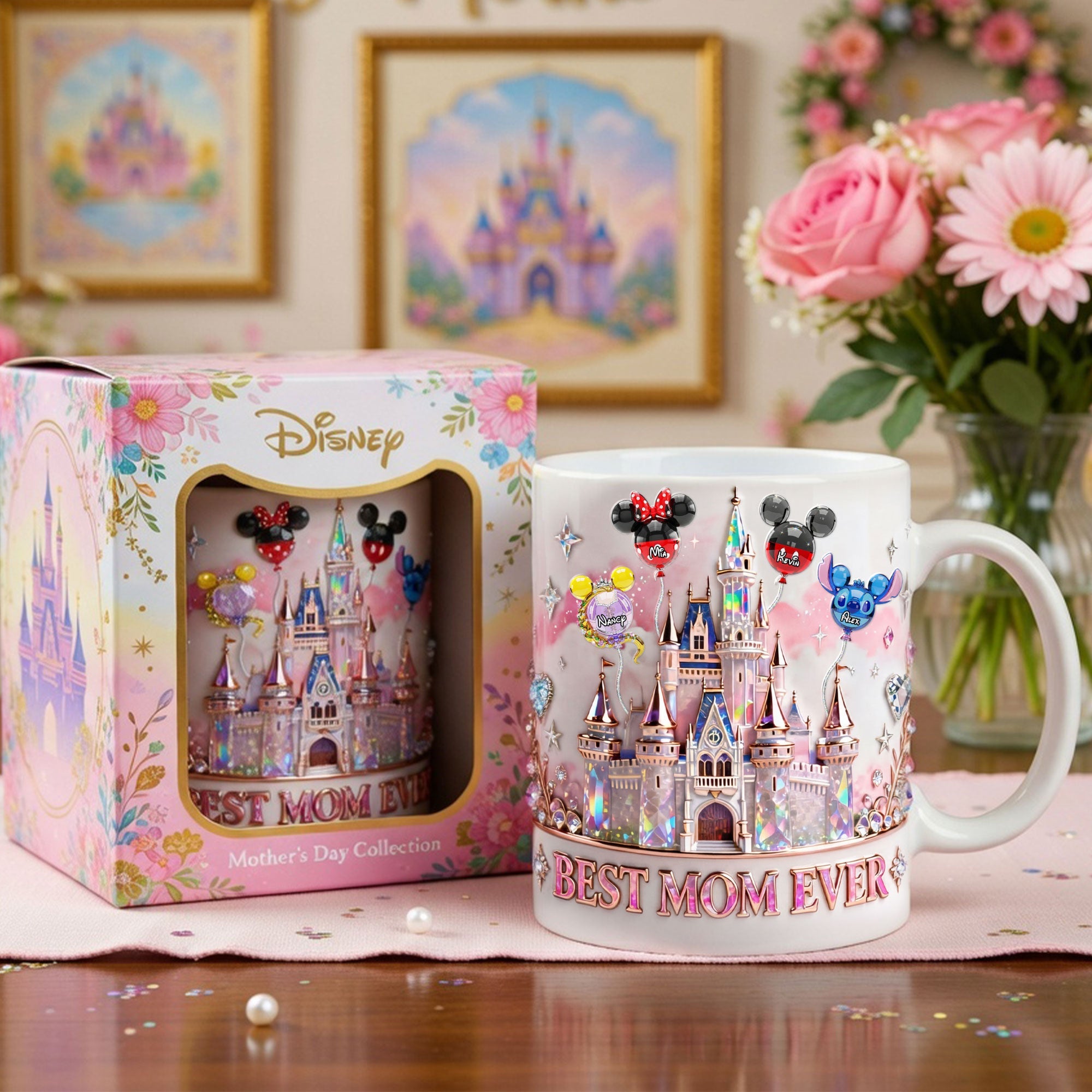 Best Mom Ever – A Heartfelt Personalized Coffee Mug for All Moms Coffee Mug PopCulturePrints