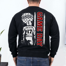 Load image into Gallery viewer, Custom American Football Fan Shirt - Personalized Game Day Apparel
