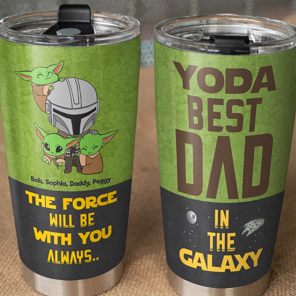 Personalized Daddy Day Star-Themed Tumbler Gift