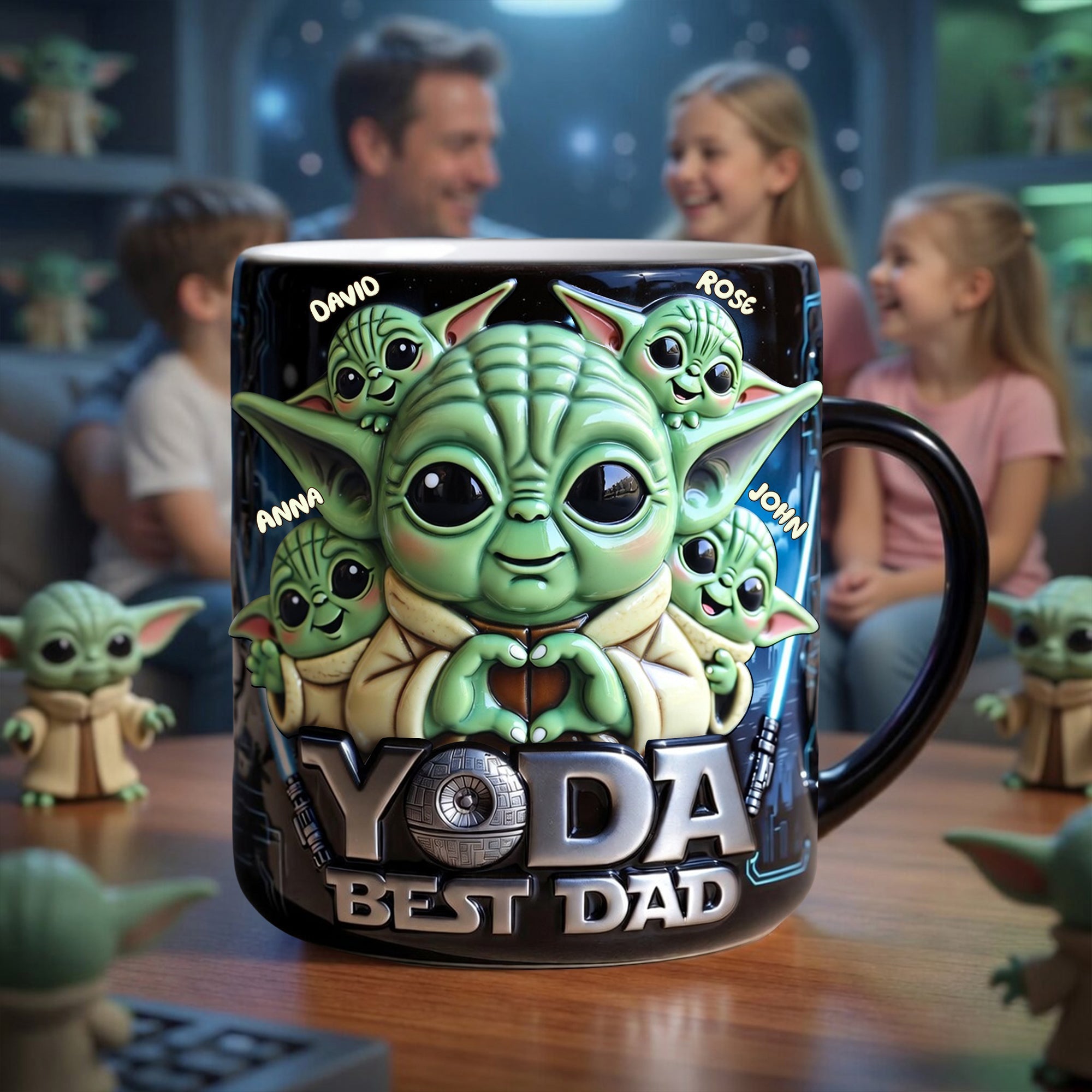 "You're The Best Dad!" - Ultimate Dad Magic Coffee Mug - Personalized Gifts for Dads, Grandpa, Uncles and More! Coffee Mug PopCulturePrints