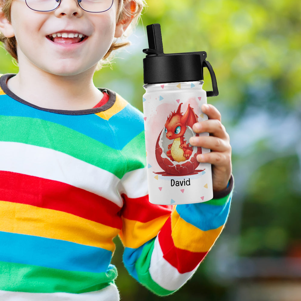Personalized Dragon-Themed 5th Grade Kid Tumbler Kid Tumbler PopCulturePrints