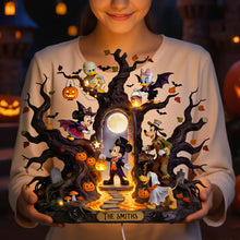 Load image into Gallery viewer, Illuminate Your Halloween Spirit - Cute Spooky Mouse Acrylic Light Box - Personalized Gifts For Family
