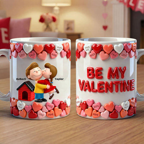 It's Time To Have Sex - Heart-Shaped Wall Clock - Personalized Gift for Couples Coffee Mug PopCulturePrints