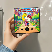 Load image into Gallery viewer, Personalized Music Fridge Magnet for Couples - Best Thing I’ve Ever Found Fridge Magnet PopCulturePrints
