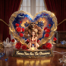 Load image into Gallery viewer, "Thanks For All The Orgasm" - Romantic Anniversary Light Box - Personalized Gift for Lovers
