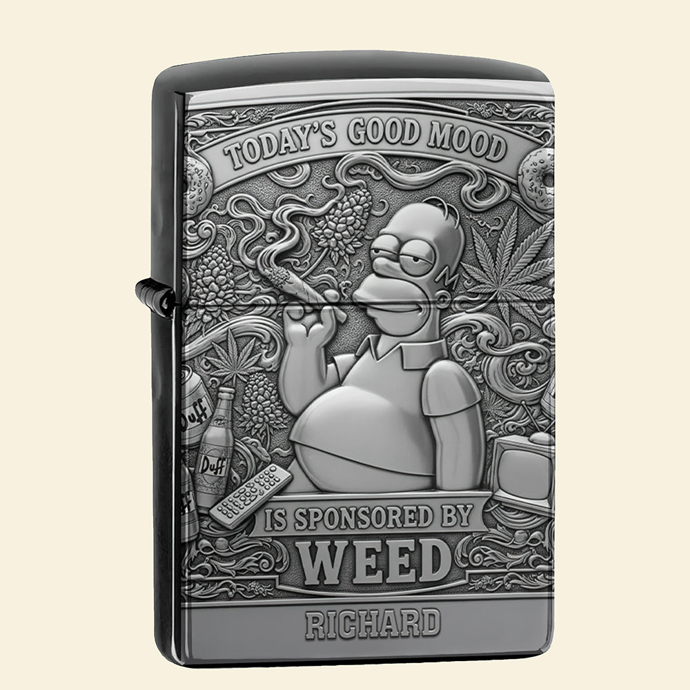 Chill Smokers Lighter – Personalized Gifts for Weed Lovers Lighter PopCulturePrints