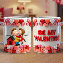 Load image into Gallery viewer, It's Time To Have Sex - Heart-Shaped Wall Clock - Personalized Gift for Couples Coffee Mug PopCulturePrints
