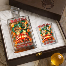 Load image into Gallery viewer, "Celebrate 40 Years of Legends with Dragon Ball Decanter Set" - Personalized Gifts for Fans and Collectors Bottle PopCulturePrints
