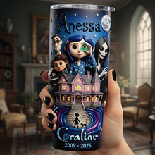 Load image into Gallery viewer, “Celebrate Mom’s Love with a Custom Twist” - Love Mom Suncatcher, Personalized Gift for Mothers, Grandmothers, and More Tumbler Cup PopCulturePrints
