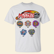 Load image into Gallery viewer, “Celebrate Your Beyblade Family!” - Personalized Mother Of Beyblader Shirt - Unique Gift For Mom, Grandma, and Beyblade Fans Shirts PopCulturePrints

