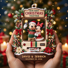 Load image into Gallery viewer, Our First Christmas Together Ornament - Personalized Gift for Couples

