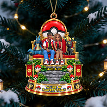 Load image into Gallery viewer, You're My Perfect Catch - Personalized Couple Christmas Ornament
