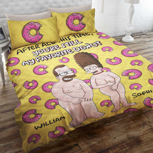 Load image into Gallery viewer, Personalized Naughty Cartoon Couple Quilt Bed Set | Fun &amp; Unique Valentine&#39;s Day Gifts Blanket PopCulturePrints
