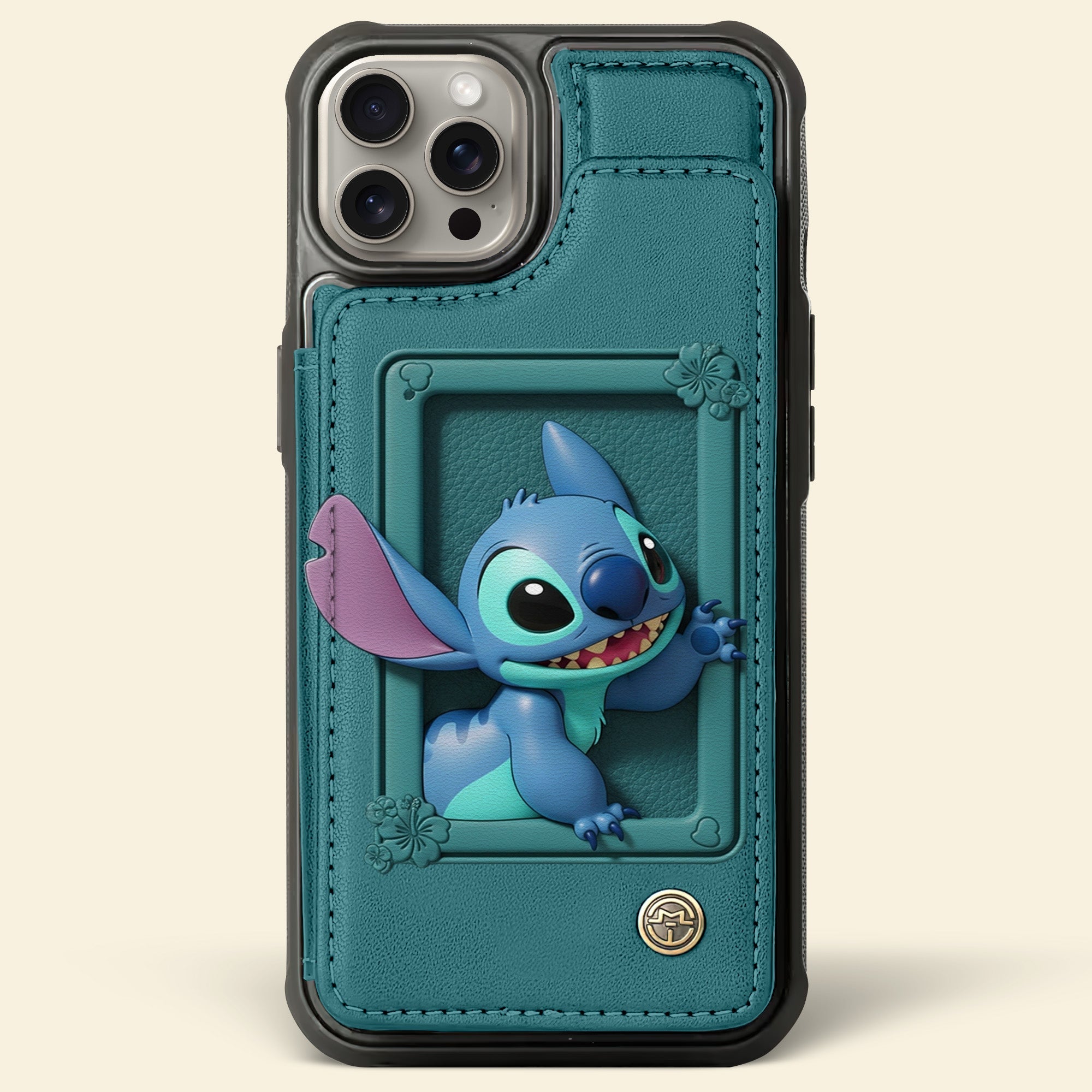 “Celebrate Your Unique Love” - Couple Leather Flip Wallet Phone Case - Personalized Gift for Couples Phone Case PopCulturePrints