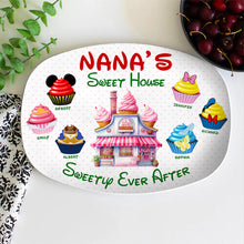 Load image into Gallery viewer, Nana's Personalized Sweet House Resin Plate Resin Plate PopCulturePrints
