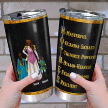 Load image into Gallery viewer, Mom, You Are M-U-T-H-E-R-Fabulous! - Personalized Tumbler Gift for Mom, Grandma &amp; More Tumbler Cup PopCulturePrints
