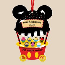 Load image into Gallery viewer, Personalized Family Christmas Acrylic Ornament - Merry Christmas 2024 Ornament PopCulturePrints
