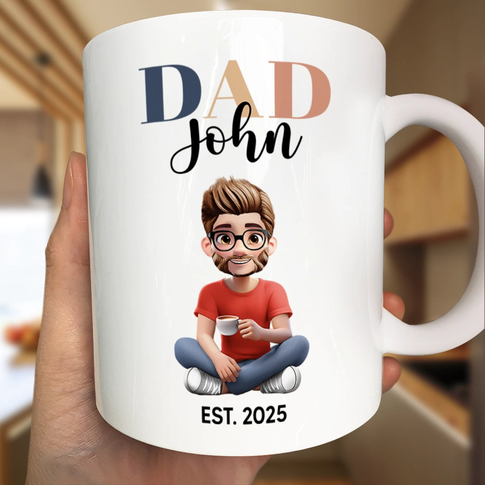 Personalized Pregnancy Announcement Mug - Perfect Gift for Mom, Dad, Auntie, Uncle! Mug PopCulturePrints