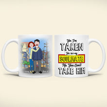 Load image into Gallery viewer, Unique Personalized Soulmate Coffee Mug - Perfect Valentine&#39;s Day Gifts for Couples Coffee Mug PopCulturePrints
