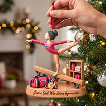 Load image into Gallery viewer, Beauty In Every Leap Christmas Ornament - Personalized Gifts For Gymnastics Lovers 05TTTN121026 Ornament PopCulturePrints

