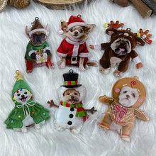 Load image into Gallery viewer, Customizable Dog Lover&#39;s Christmas Ornaments Ornament PopCulturePrints
