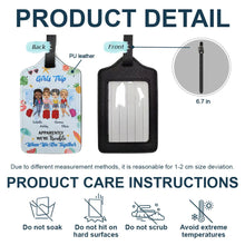 Load image into Gallery viewer, Besties Trip - Personalized Luggage Tag Luggage Tag PopCulturePrints
