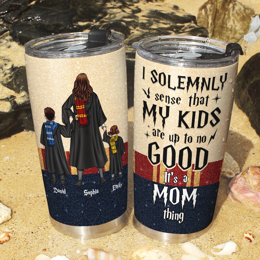 Personalized Mom & Kids Harry Potter Inspired Tumbler