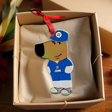 Load image into Gallery viewer, Custom Baseball-Themed Acrylic Ornament for Sports Fans Ornament PopCulturePrints
