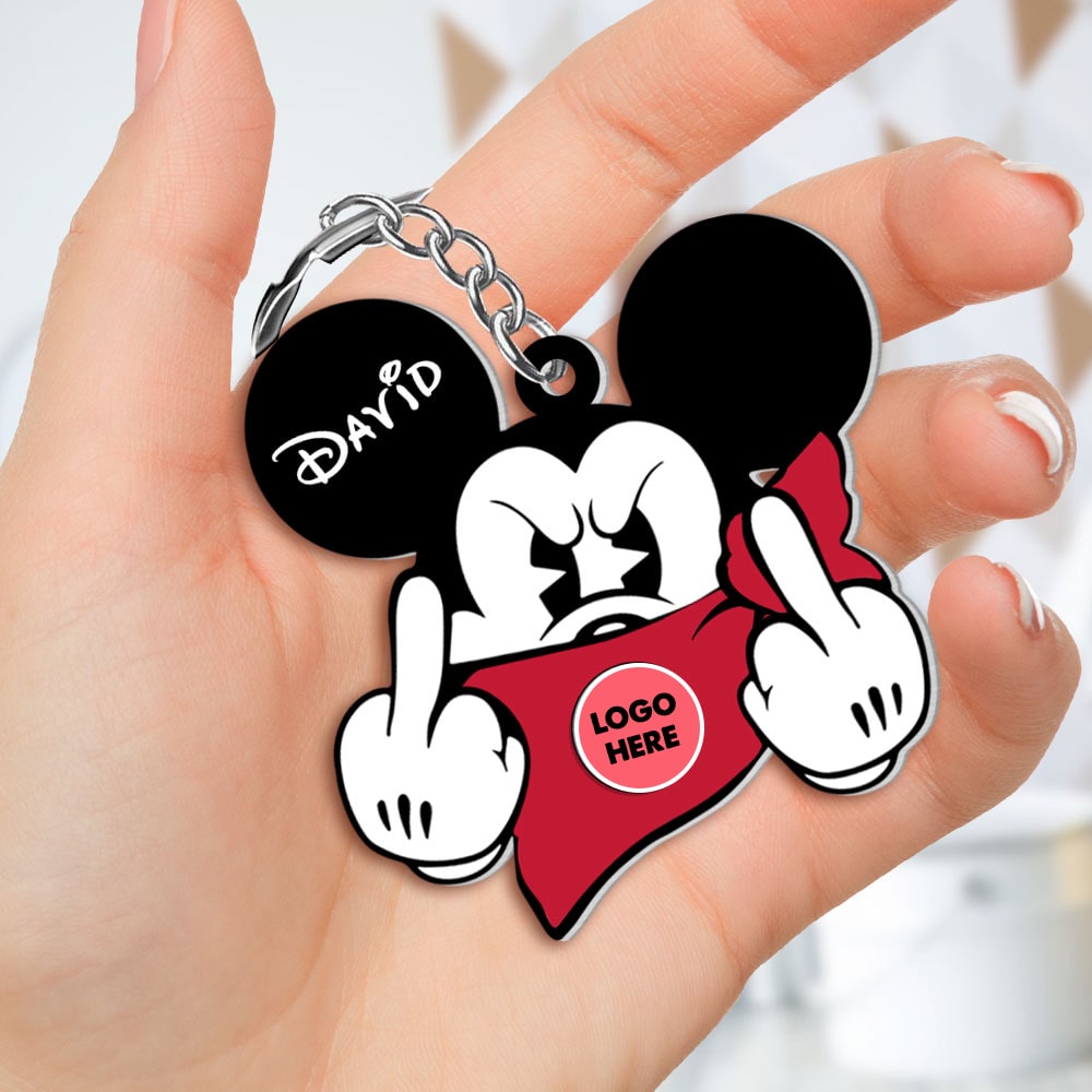 Custom American Football Couple Keychain Keychains PopCulturePrints