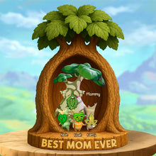 Load image into Gallery viewer, Best Mom Ever - Personalized Plaque for a Special Mom Shaped Plaques PopCulturePrints
