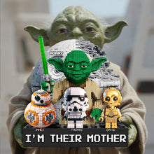 Load image into Gallery viewer, “I’m Their Mother” - Unique Space Theme Acrylic Plaque - Personalized Gift for Moms and Grandmas Shaped Plaques PopCulturePrints
