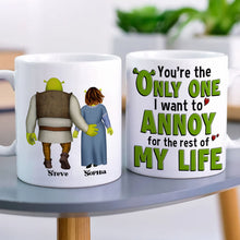 Load image into Gallery viewer, Personalized Shrek-Themed Couple Mug - Unique Romantic Valentine&#39;s Day Gifts Coffee Mug PopCulturePrints
