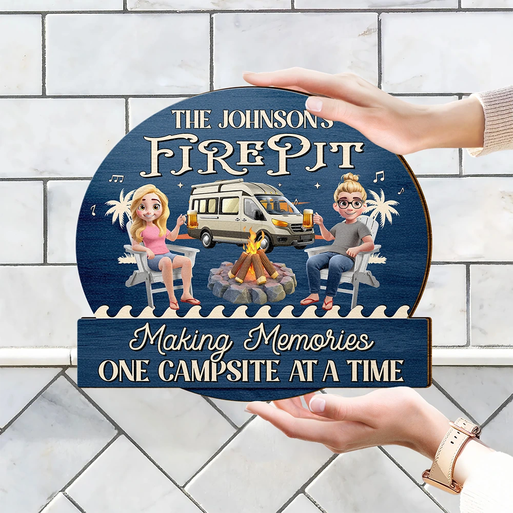 “Where Music Gets Played, Memories Are Made!” - Personalized Custom Shaped Wood Sign - Gift for Couples, Friends, and Family Wood Shaped Sign PopCulturePrints