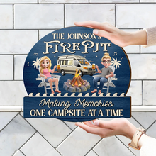 Load image into Gallery viewer, “Where Music Gets Played, Memories Are Made!” - Personalized Custom Shaped Wood Sign - Gift for Couples, Friends, and Family Wood Shaped Sign PopCulturePrints
