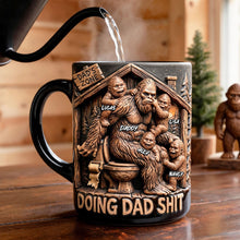 Load image into Gallery viewer, "Celebrate Dad's Rare Personal Space: A Fun Magic Mug!" - Custom Gift for Dads and Grandpas Coffee Mug PopCulturePrints
