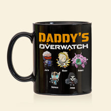 Load image into Gallery viewer, Personalized Daddy&#39;s Overwatch Coffee Mug Coffee Mug PopCulturePrints
