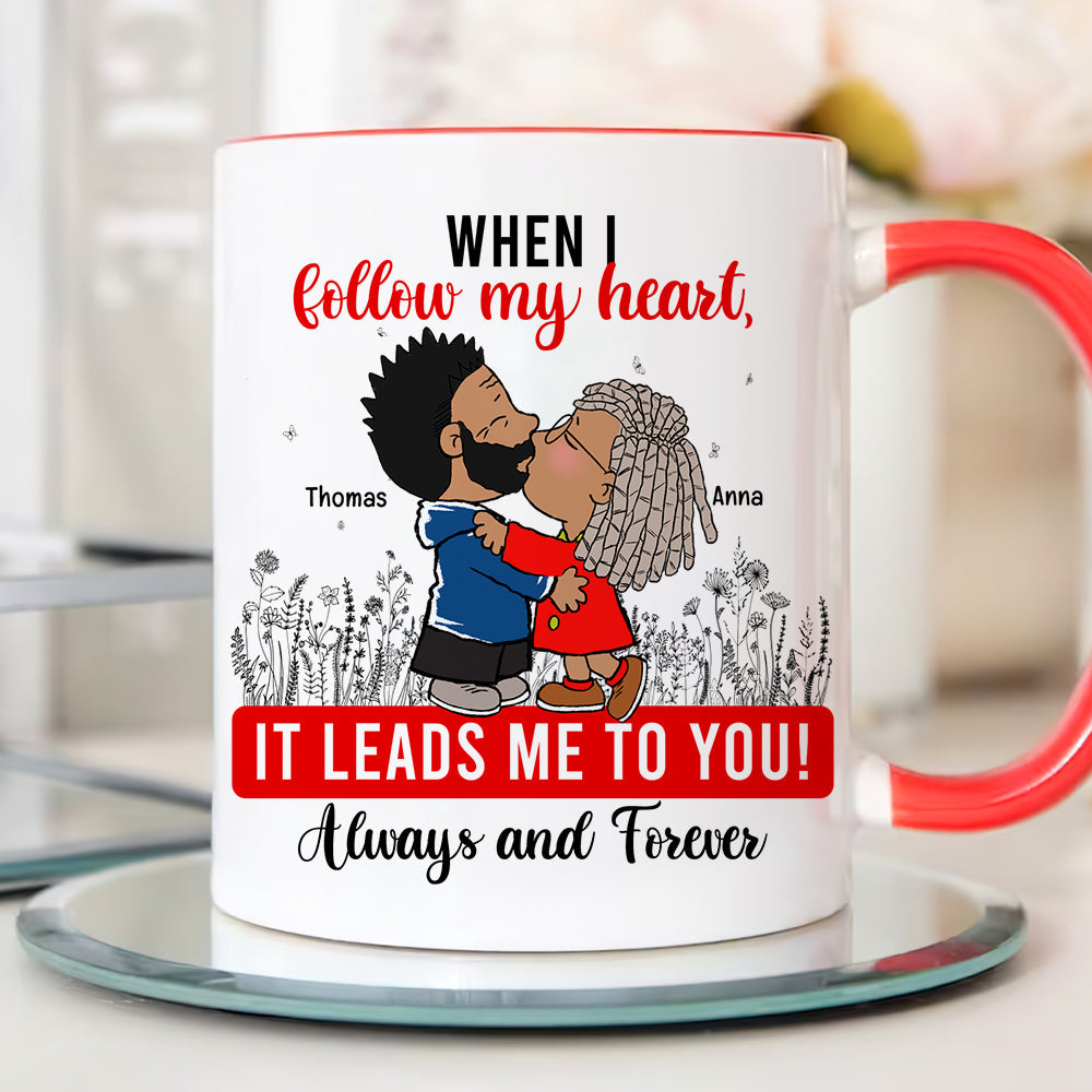 Personalized Couple Coffee Mug - Always And Forever Coffee Mug PopCulturePrints