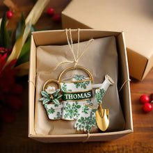 Load image into Gallery viewer, “Celebrate Every Garden Moment” - Personalized Garden Tools Acrylic Ornament - Custom Gift for Garden Lovers Ornament PopCulturePrints
