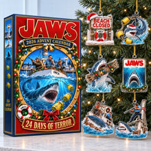 Load image into Gallery viewer, "Unwrap 24 Days of Terror This Holiday Season" - The Leviathan Of The Deep Advent Calendar Blind Box - Personalized Christmas Gift for Fans of Classic Movies, Pop Culture Enthusiasts, and Holiday Lovers

