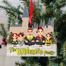 Load image into Gallery viewer, Personalized Family Christmas Ornament - Magical Themed Custom Decoration
