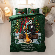 Load image into Gallery viewer, Love Under the Stars - Personalized Camping Couples Quilt Bedding Set Bedding Set PopCulturePrints
