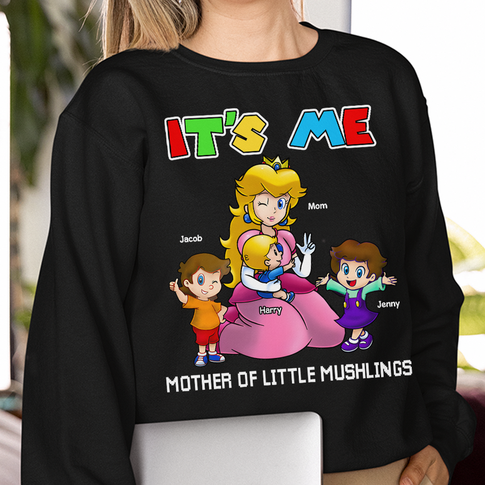 It's Me! Celebrate Motherhood - Personalized Shirt for Moms, Gift for Grandma Shirts PopCulturePrints