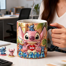 Load image into Gallery viewer, Mama Love - A Magical Personalized Mug for Mom Coffee Mug PopCulturePrints
